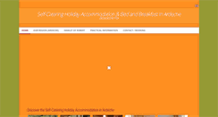 Desktop Screenshot of gites-boucieu.com